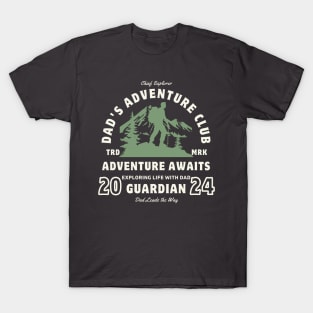 Dad's Adventure Club: Exploring Life with Dad T-Shirt